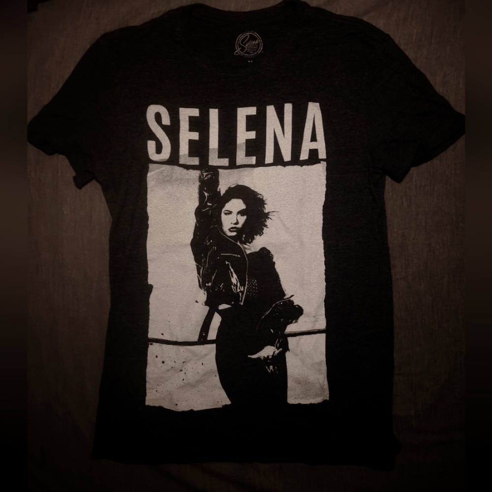 Black Selena Graphic T-Shirt